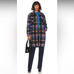 Blank NYC The Comeback Plaid Shacket- worn a few times